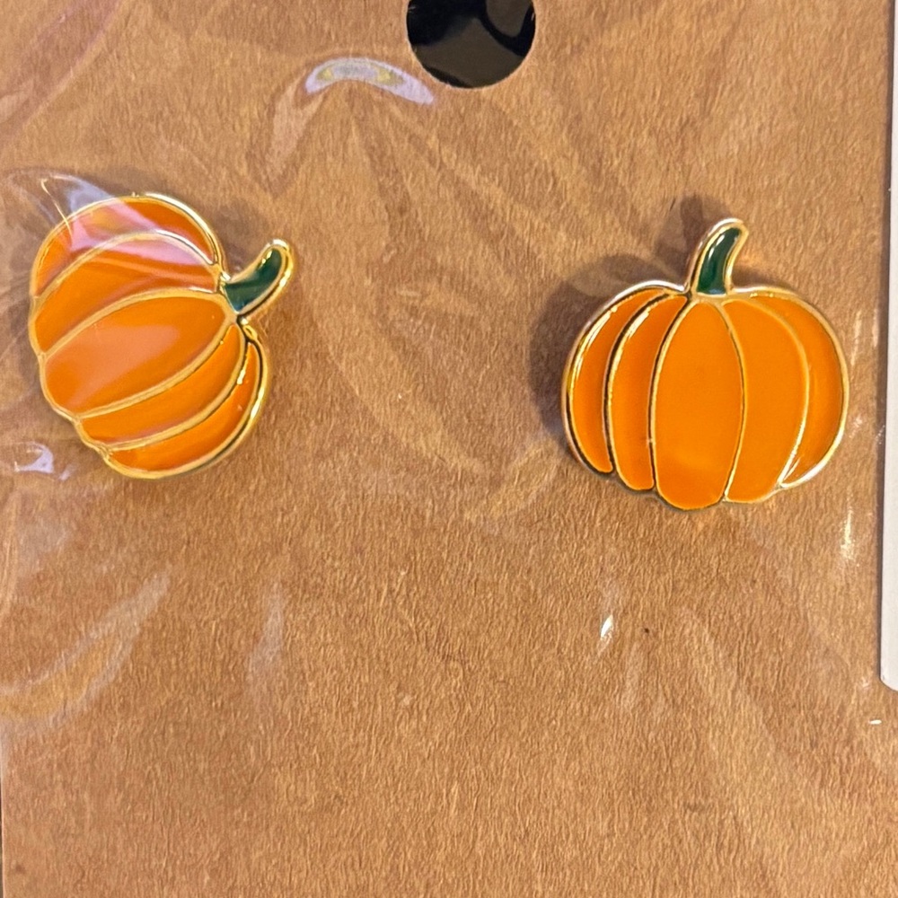 Fall - Pumpkin Enamel Pins - (#2078)